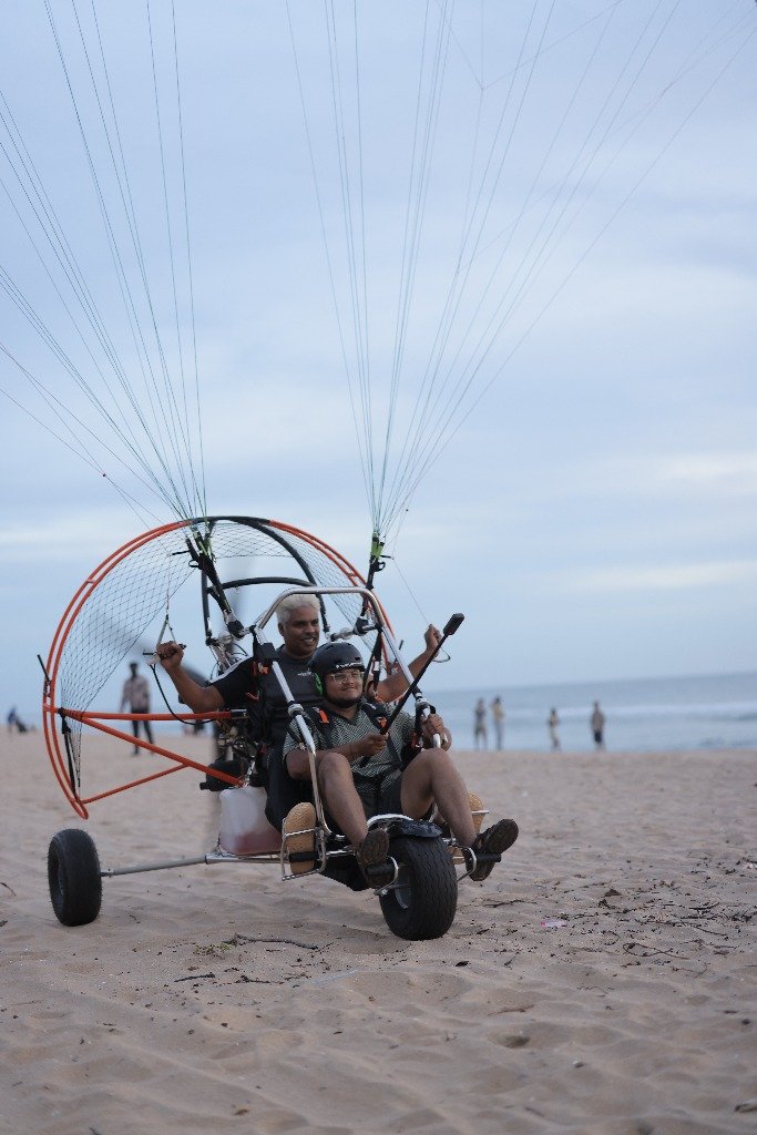 Tandem Paramotor Trike